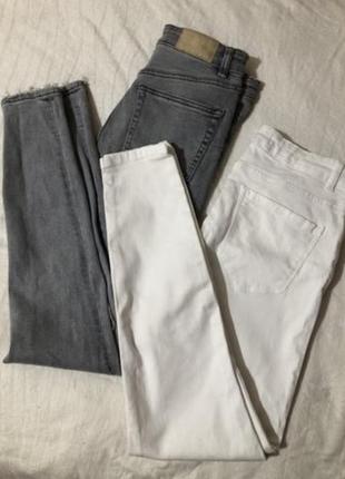 Джинсы zara скинни, узкие