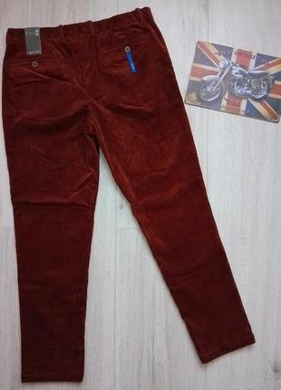 Мужские вельветовые брюки р. 52 slim5 фото