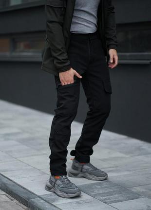 ⚡️ теплі тактичні штани матеріал - softshell спортивні джогери2 фото