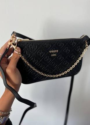 Сумка клатч guess black