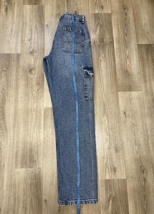 Фирменные, женские джинсы/карго. bershka. размер 329 фото