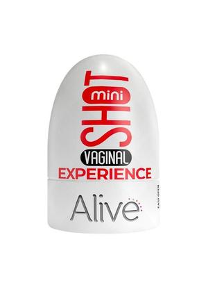 Мини-мастурбатор вагина alive vaginal mini masturbator (flesh)