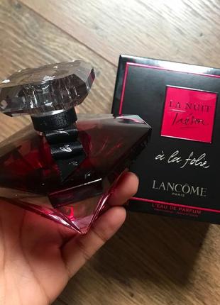 Lancome la nuit tresor a la folie💥оригинал 2 мл распив аромата затест5 фото