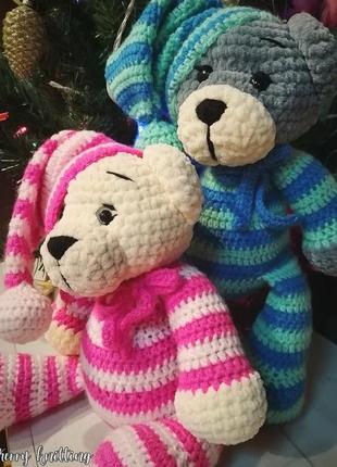 Ведмедик в піжамці handmade