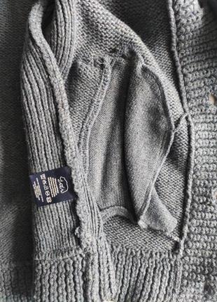Кофта свитер america today knit wear винтаж р.m pigeon blue9 фото