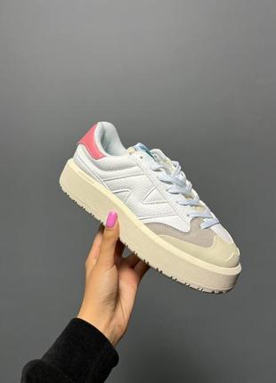 Женские кроссовки New Balance 302 white pink, женккие кроссовки демисезонные10 фото