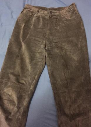 Замшеві штани