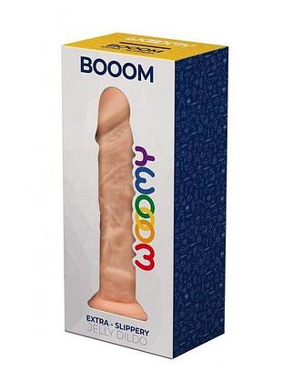 Фаллоимитатор wooomy booom, телесный 2