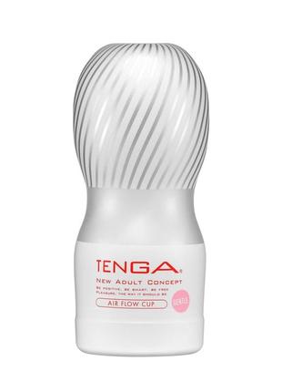 Мастурбатор tenga air flow cup gentle, эффект всасывания