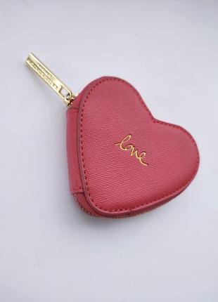 Розовый кошелек футляр katie loxton heart2 фото