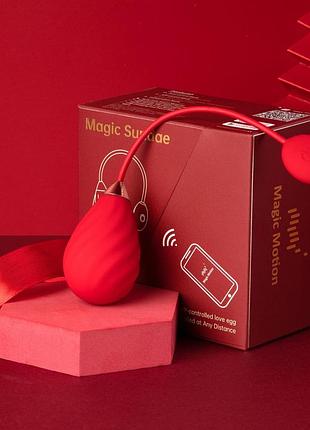 Смарт-віброяйце magic motion sundae red 5