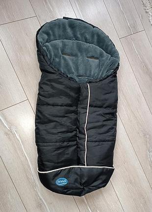 Теплий конверт в сани / візок / автокрісло на флісі / спальний мішок / люлька