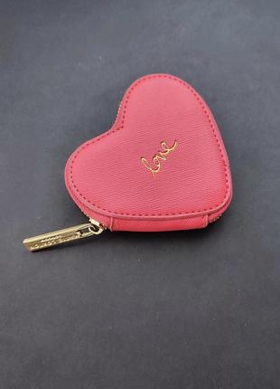 Розовый кошелек футляр katie loxton heart5 фото