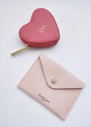 Розовый кошелек футляр katie loxton heart7 фото