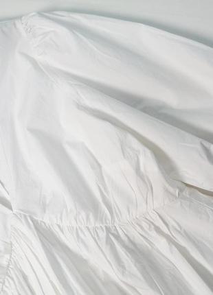 Новое белое хлопковое платье в перфорацию h&m4 фото