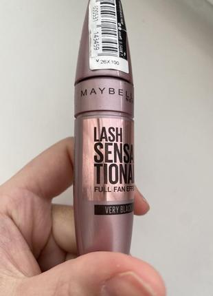 Maybelline new york lash/cils sensational тушь для ресниц4 фото