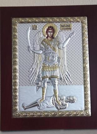 Грецька ікона prince silvero архангел михайл 18х22 см ma/e1160bx 18х22 см1 фото