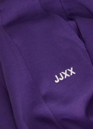 Трикотажные спортивные штаны фиолетовые от датского бренда jjxx7 фото