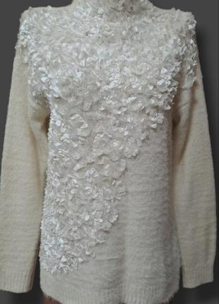 Молочна кофта светр джемпер