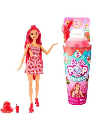 Лялька barbie pop reveal watermelon слайм барбі кавун