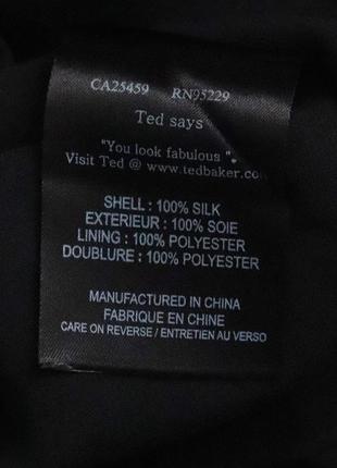 Платье 100% шелк ted baker9 фото
