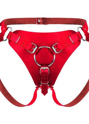 Трусики для страпона feral feelings strap-on harness red