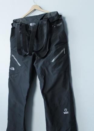 North face summit series gore-tex recco горнолыжные брюки на подтяжках черные зе норт фейс тнф tnf arcteryx norrona mammut nike acg xl3 фото