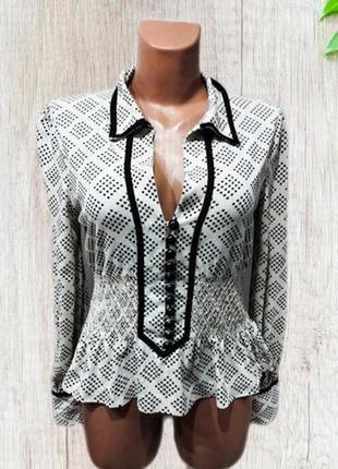 Шикарная изысканная блуза люкс бренда из данной by malene birger1 фото