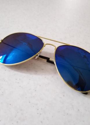 Стильные синие очки, унисекс3 фото