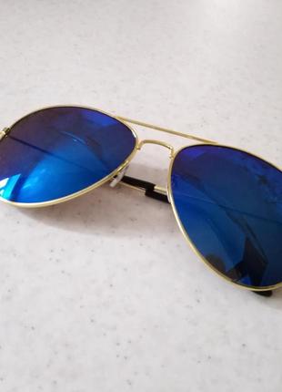 Стильные синие очки, унисекс4 фото