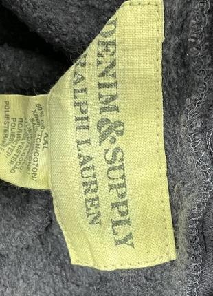 Ralph lauren denim supply мужская кофта худи 5