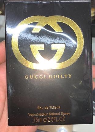 Gucci guilty туалетна вода 75 ml (гуччі гілті)4 фото