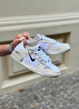 Кроссовки dunk disrupt 2 pale ivory black