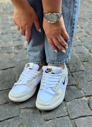 Кроссовки dunk disrupt 2 pale ivory black5 фото