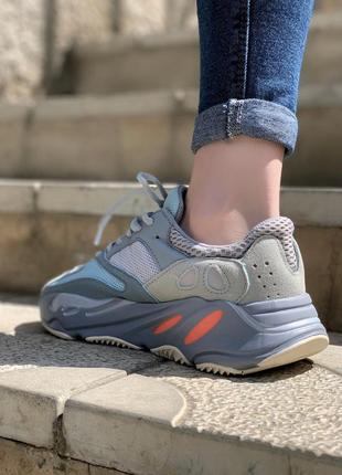 Adidas yeezy boost 700 blue5 фото