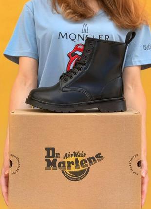 Сапоги dr. martens 1460 mono black5 фото