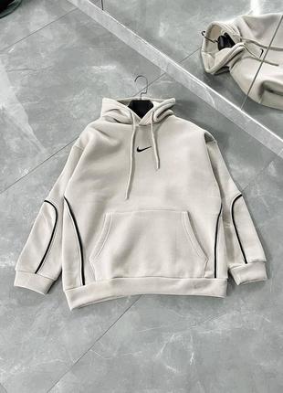 Шикарная худи "nike fleece oversize".