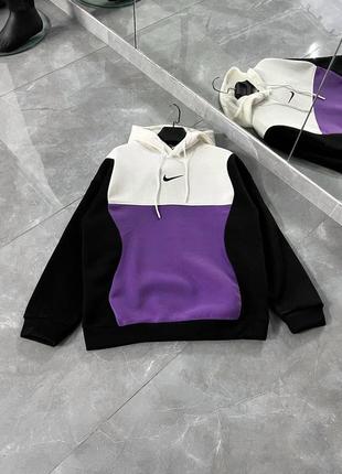 Шикарная худи "nike fleece oversize".