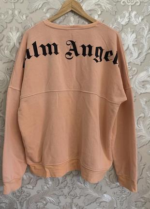 Palm angels мужской оверсайз свитшот кофта off white stussy supreme