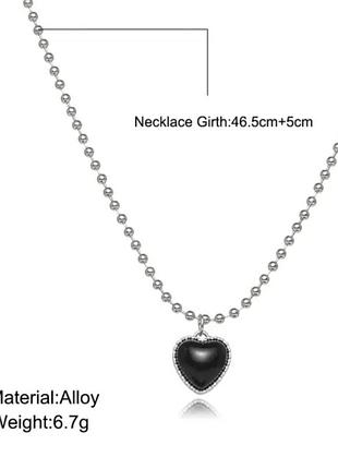 Красивый кулон в виде сердца 5