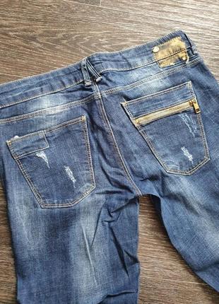 Bershka стильные джинсы скинни размер 38 / м7 фото