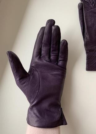 Натуральна шкіра рукавички рукавиці перчатки3 фото