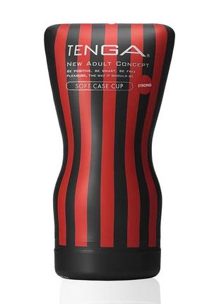 Мастурбатор tenga squeeze tube cup (мягкая подушечка) strong сдавливаемый