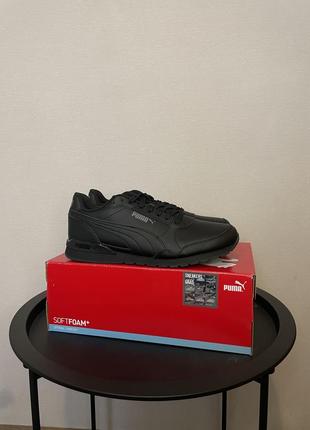 Puma st runner v3 384855 11 black пума оригінал