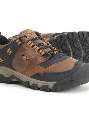 Чоловічі черевики keen ridge flex hiking shoes waterproof leather