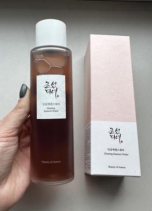 Beauty of joseon - есенційний тонер для обличчя з женьшенем - ginseng essence water - 150ml
