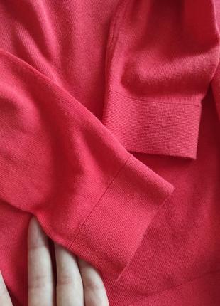 Красный джемпер свитер4 фото
