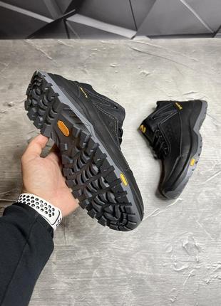 Зимние мужские ботинки ecco 39р black grey (мех) 40-44-452 фото