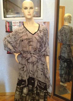 Импозантная туника (блуза, блузон) бренда j&h, р. 50-542 фото