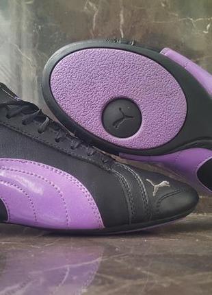 Скидка 50% кроссовки женские подростковые puma оригинал кожа 39р-25см сток
